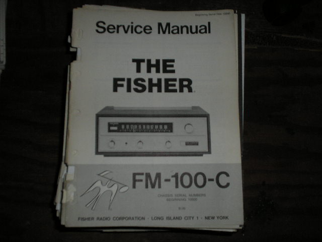 FM-100-C Tuner Service Manual for Serial no. 10000 & UP